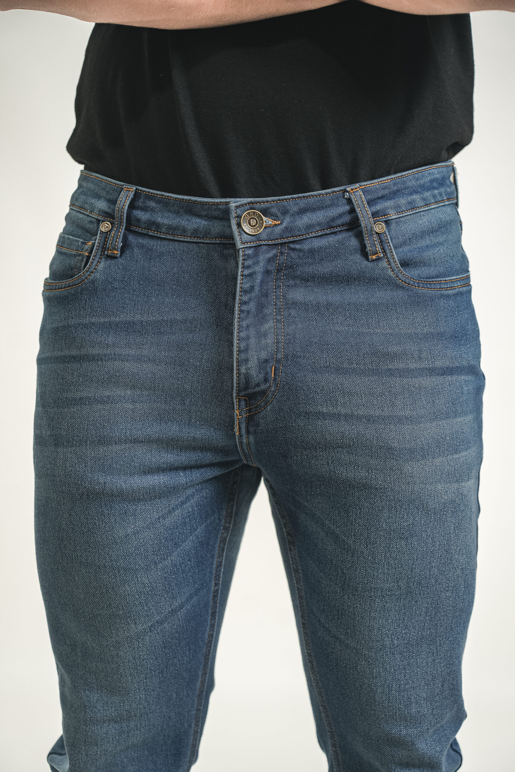 Straight Leg, Regular Fit, Mid Rise Blue Color | Men Jeans | Jeans for Men 5 - DND Textiles Straight Leg, Regular Fit, Mid Rise Blue Color | Men Jeans | Jeans for Men - Image 3
